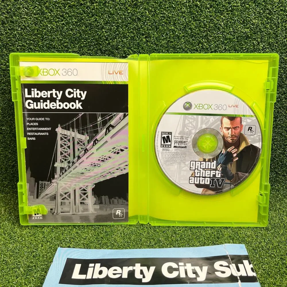 Grand Theft Auto IV (Xbox 360) Complete